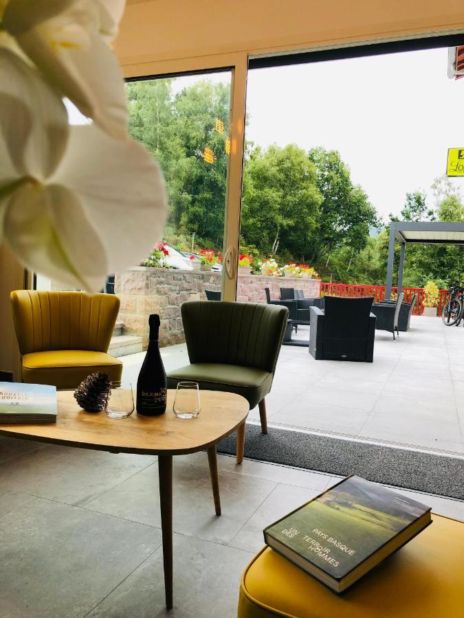 Logis Hotel St Sylvestre Aldudes Buitenkant foto