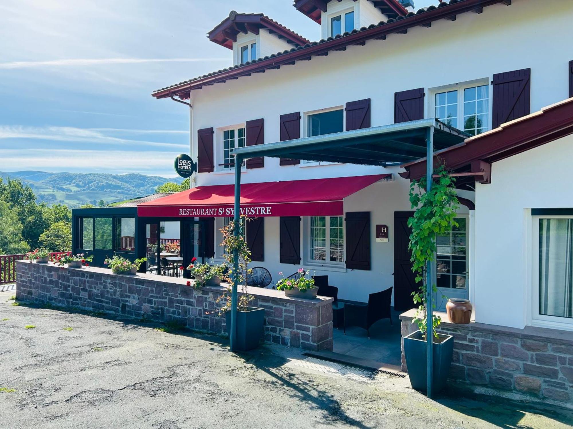 Logis Hotel St Sylvestre Aldudes Buitenkant foto