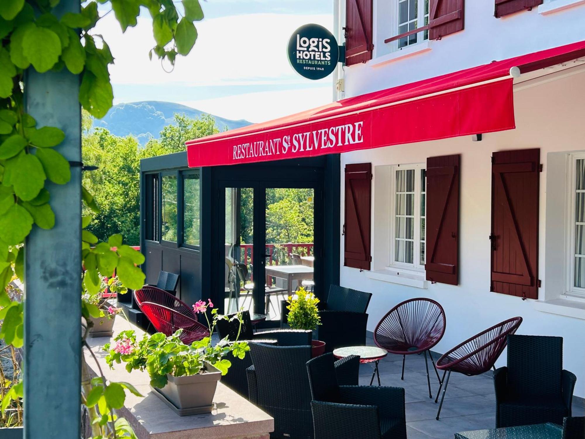 Logis Hotel St Sylvestre Aldudes Buitenkant foto
